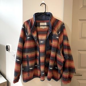 American Eagle Sherpa Zip Jacket
